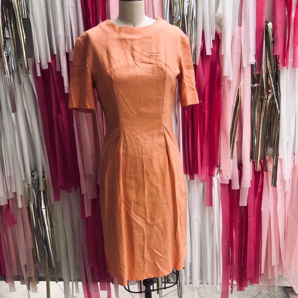 Vintage Peachy Keen Mad Men Dress